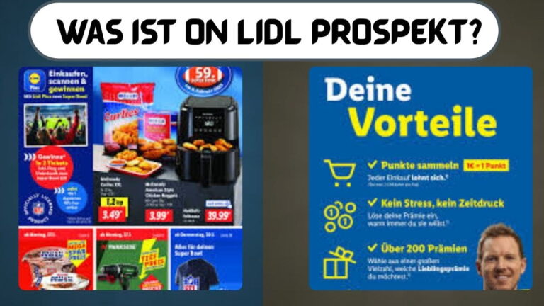 Was Ist on Lidl Prospekt?