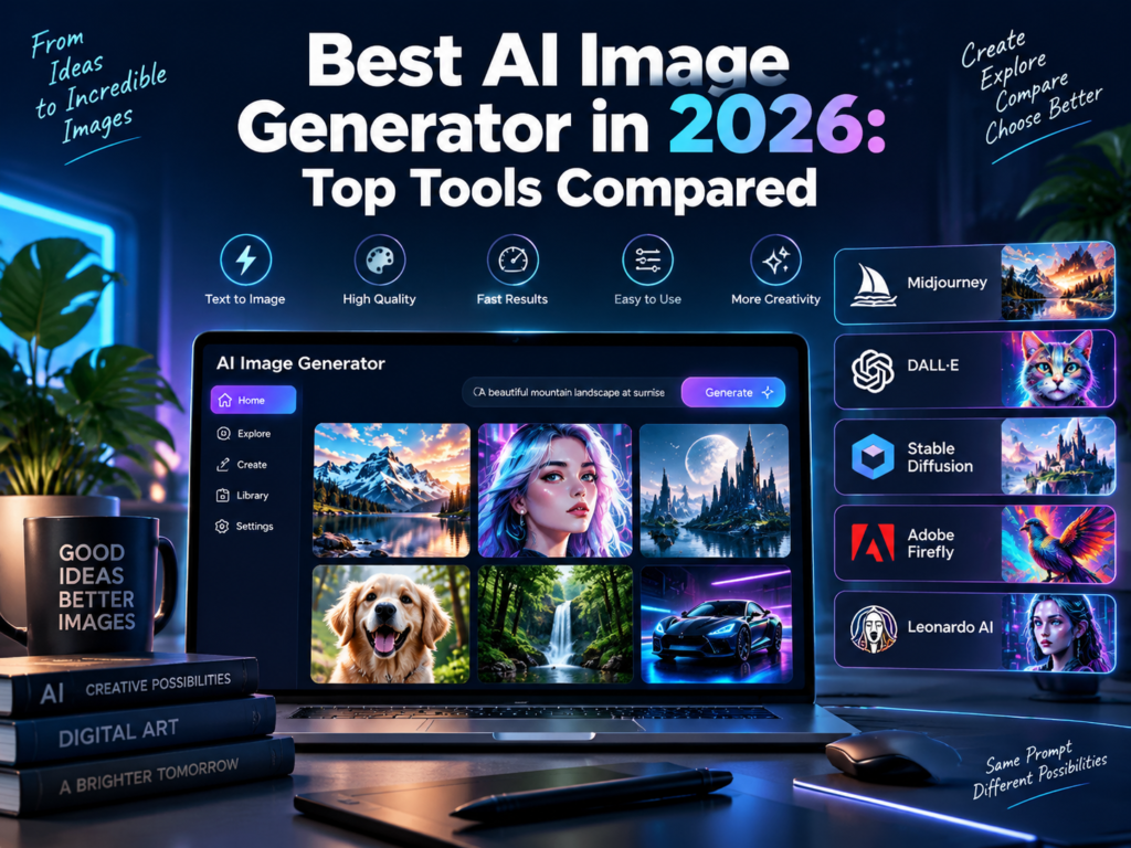 best AI image generators in 2026