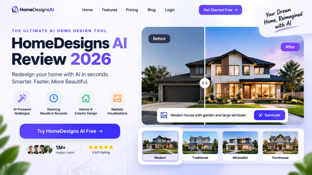 HomeDesigns AI Review